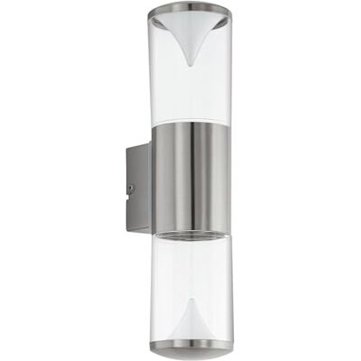 Eglo Aplique Penalva, 7.4 watts, Plata, 75 x 3 x 10.5 cm Eglo Aplique Penalva, 7.4 watts, Plata, 75 x 3 x 10.5 cm