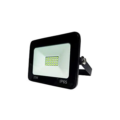 F BRIGHT Fbright Led Proyector Led Extraplano Ip65 20W, 3000K 230V, Negro Fbright Eco F BRIGHT Fbright Led Proyector Led Extraplano Ip65 20W, 3000K 230V, Negro Fbright Eco