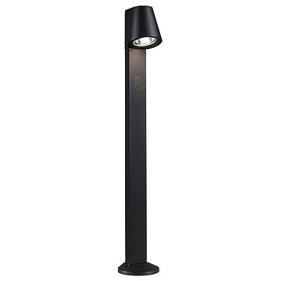 Paulmann Baliza LED Caissa, detector de mov. + sensor de alta frecuencia, IP44 793mm 3000K 9W 700lm 230V 65° antracita, alu., luminaria exterior Paulmann Baliza LED Caissa, detector de mov. + sensor de alta frecuencia, IP44 793mm 3000K 9W 700lm 230V 65° antracita, alu., luminaria exterior