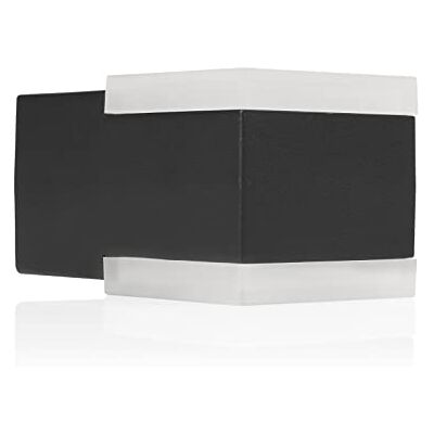 Smartwares Aplique de diseño Negro Exterior 8 W 440 lm Luz blanca cálida Smartwares Aplique de diseño Negro Exterior 8 W 440 lm Luz blanca cálida