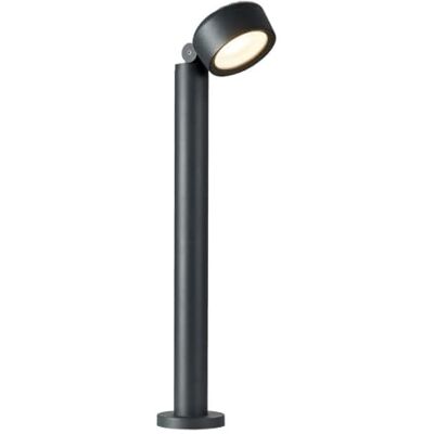 SLV luminaria de pie ESKINA 80 Pole / iluminación de exterior led para caminos, paredes, entradas de exterior / IP65 3000/4000 K 14,5 W 1000 lm antracita regulable 95 grados SLV luminaria de pie ESKINA 80 Pole / iluminación de exterior led para caminos, paredes, entradas de exterior / IP65 3000/4000 K 14,5 W 1000 lm antracita regulable 95 grados