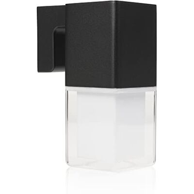 Smartwares Aplique de exterior 12 W 800 lm Luz blanca cálida Marco negro Smartwares Aplique de exterior 12 W 800 lm Luz blanca cálida Marco negro
