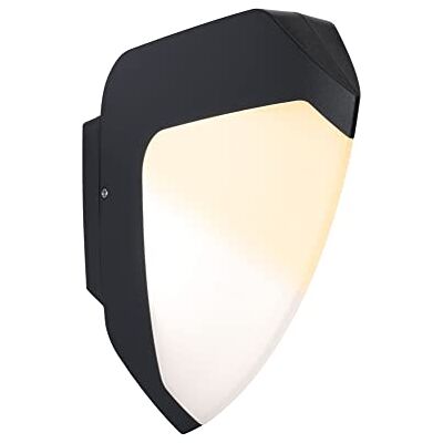 Paulmann Luminaria exterior LED aplique Ikosea resistente al agua de mar IP44 sensor crepuscular/movimiento, blanco cálido, exterior 3000K Paulmann Luminaria exterior LED aplique Ikosea resistente al agua de mar IP44 sensor crepuscular/movimiento, blanco cálido, exterior 3000K