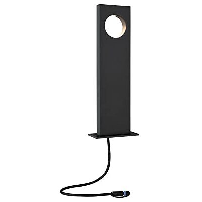 Paulmann Plug & Shine Pilona LED exterior Ivo IP65 3000K 6,5W Gris regulable Iluminación de jardín Aluminio Paulmann Plug & Shine Pilona LED exterior Ivo IP65 3000K 6,5W Gris regulable Iluminación de jardín Aluminio