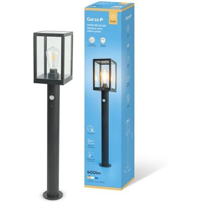 Garza LED APLIQUE SOLAR BEQUER POSTE 400LM 27K Garza LED APLIQUE SOLAR BEQUER POSTE 400LM 27K