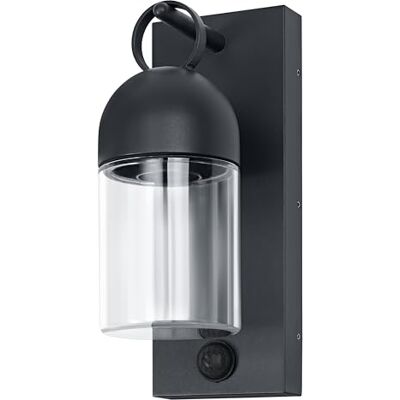 OSRAM Lámpara de pared exterior Gris oscuro, IP65, sensor de movimiento OSRAM Lámpara de pared exterior Gris oscuro, IP65, sensor de movimiento