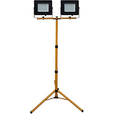 Simon FOCO LED PARA EXTERIOR E INTERIOR, FOCO PORTÁTIL CON TRÍPODE, DURACIÓN DE 30.000HS, LUZ LED BLANCA FRÍA, 8500LM/2X50W, IP65, COLOR AMARILLO Y NEGRO Simon FOCO LED PARA EXTERIOR E INTERIOR, FOCO PORTÁTIL CON TRÍPODE, DURACIÓN DE 30.000HS, LUZ LED BLANCA FRÍA, 8500LM/2X50W, IP65, COLOR AMARILLO Y NEGRO