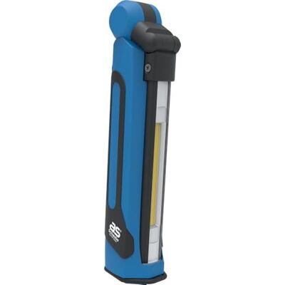 as - Schwabe as Schwabe Lámpara de inspección profesional con base magnética, recargable, LED móvil para uso interior y exterior, color negro/azul as - Schwabe as Schwabe Lámpara de inspección profesional con base magnética, recargable, LED móvil para uso interior y exterior, color negro/azul