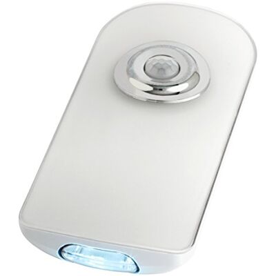 TFA Dostmann Lámpara LED de Seguridad multifunción con Sensor de Movimiento por Infrarrojos, con batería Recargable, luz de Emergencia, Color Blanco, 60 (63) x 28 (80) x 132 (134) mm TFA Dostmann Lámpara LED de Seguridad multifunción con Sensor de Movimiento por Infrarrojos, con batería Recargable, luz de Emergencia, Color Blanco, 60 (63) x 28 (80) x 132 (134) mm