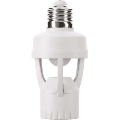 Gefom Casquillo E27 con Sensor de 360° Distancia de detección, 5 m Gefom Casquillo E27 con Sensor de 360° Distancia de detección, 5 m