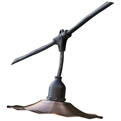 Lumisky / LUMIJARDIN Guirnalda luminosa exterior con pantalla de acero cobre,10 enchufes E27 6m Lumisky / LUMIJARDIN Guirnalda luminosa exterior con pantalla de acero cobre,10 enchufes E27 6m