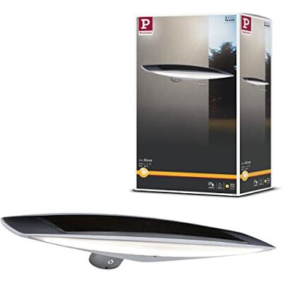 Paulmann Aplique exterior LED Solar Kiran IP44, detector de movimientos incl. 1x5 W, luz solar, blanco, solar, plástico, 3000 K Paulmann Aplique exterior LED Solar Kiran IP44, detector de movimientos incl. 1x5 W, luz solar, blanco, solar, plástico, 3000 K
