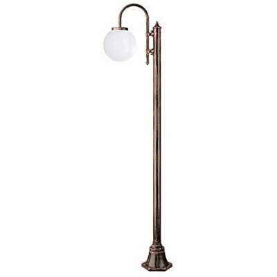 Cristher Columna clásica IP44 E27 42W 2050mm Negro - Luz exterior Cristher Columna clásica IP44 E27 42W 2050mm Negro - Luz exterior