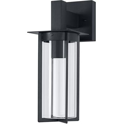 OSRAM Lámpara de pared exterior Gris oscuro, IP44, acero OSRAM Lámpara de pared exterior Gris oscuro, IP44, acero