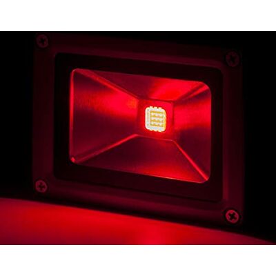 Greenice Proyector LED 10W 850Lm IP65 Brico Rojo 40.000H Greenice Proyector LED 10W 850Lm IP65 Brico Rojo 40.000H