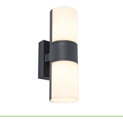 LUTEC CYRA lámpara LED de pared para exteriores Antracita, 23 W, ohne Bewegungsmelder LUTEC CYRA lámpara LED de pared para exteriores Antracita, 23 W, ohne Bewegungsmelder