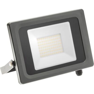 GTV Foco Proyector LED Exterior VIPER, 50W 4500 Lúmenes, Luz Neutra 4000K, IP65 Impermeable, Carcasa de Aluminio, para Iluminación de Jardín y Fachadas, Gris GTV Foco Proyector LED Exterior VIPER, 50W 4500 Lúmenes, Luz Neutra 4000K, IP65 Impermeable, Carcasa de Aluminio, para Iluminación de Jardín y Fachadas, Gris