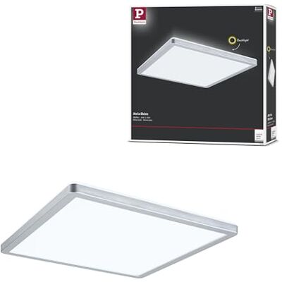 Paulmann Panel LED Atria Shine 293x293mm angular incl. 1x16 W luz diurna blanco cromo mate plafón de plástico 4000 K Paulmann Panel LED Atria Shine 293x293mm angular incl. 1x16 W luz diurna blanco cromo mate plafón de plástico 4000 K