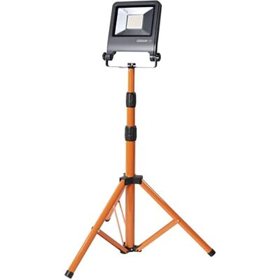 OSRAM Lámpara de trabajo Trípode 1×50W IP65 4500lm trípode giratorio LED Worklight Tripod, Outdoor Lighting (Special), Dark gray, 25000 h, Paquete de 1 OSRAM Lámpara de trabajo Trípode 1×50W IP65 4500lm trípode giratorio LED Worklight Tripod, Outdoor Lighting (Special), Dark gray, 25000 h, Paquete de 1