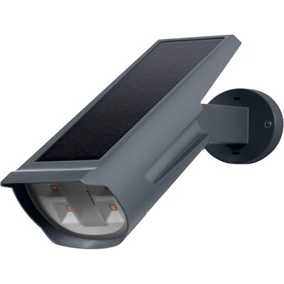 OSRAM Foco solar RGB y blanco cálido con estaca y montaje en pared, sensor de luz natural, protección IP44, foco solar para jardín y patio OSRAM Foco solar RGB y blanco cálido con estaca y montaje en pared, sensor de luz natural, protección IP44, foco solar para jardín y patio
