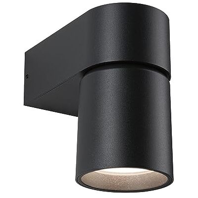 Paulmann Aplique de exterior LED Kimu IP44 80mm 3000K 8W 500lm 230V 70° antracita, aluminio, luminaria exterior Paulmann Aplique de exterior LED Kimu IP44 80mm 3000K 8W 500lm 230V 70° antracita, aluminio, luminaria exterior