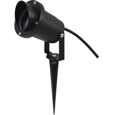 REV Iluminación de jardín IP65 de aluminio con cabezal orientable. 230 lm, 3 W, 3 W, 230 V, cable de 150 cm, 90 x 90 x 340 mm, color negro L400 REV Iluminación de jardín IP65 de aluminio con cabezal orientable. 230 lm, 3 W, 3 W, 230 V, cable de 150 cm, 90 x 90 x 340 mm, color negro L400