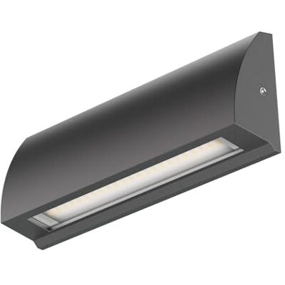 ledscom.de Aplique LED/luz de escalera SEGIN para exteriores, IP54, plano, downlight, antracita mate, angular, 6,2 W, 566lm, blanco cálido ledscom.de Aplique LED/luz de escalera SEGIN para exteriores, IP54, plano, downlight, antracita mate, angular, 6,2 W, 566lm, blanco cálido