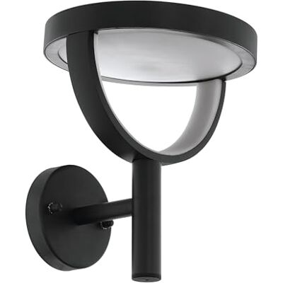 Eglo connect LED Lámpara de Pared Exterior Francari-C Iluminación Exterior Smart Home, Aplique de Aluminio y Plástico, Color Negro y Blanco, Regulable, Tonos de Blanco Ajustables Eglo connect LED Lámpara de Pared Exterior Francari-C Iluminación Exterior Smart Home, Aplique de Aluminio y Plástico, Color Negro y Blanco, Regulable, Tonos de Blanco Ajustables