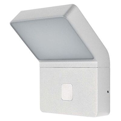OSRAM Lámpara LED de pared o techo de , lámpara para exteriores, luz blanca cálida, sensor de luz diurna y movimiento integrado, Endura Style WallWide OSRAM Lámpara LED de pared o techo de , lámpara para exteriores, luz blanca cálida, sensor de luz diurna y movimiento integrado, Endura Style WallWide
