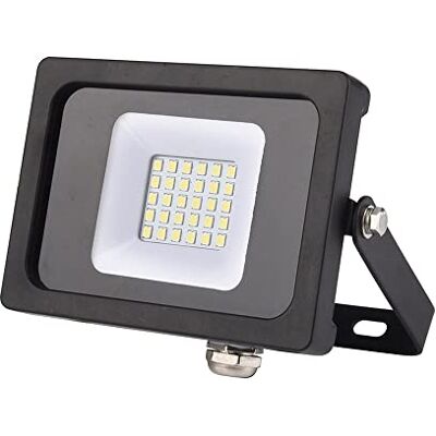 Simon Foco Led para Exterior e Interior, Luz Led Ideal para el Patio o Jardín, Foco de Luz para Pared, Duración de 30.000hs, Luz Blanca Fría, 900lm/10W, IP65, Color Negro Simon Foco Led para Exterior e Interior, Luz Led Ideal para el Patio o Jardín, Foco de Luz para Pared, Duración de 30.000hs, Luz Blanca Fría, 900lm/10W, IP65, Color Negro