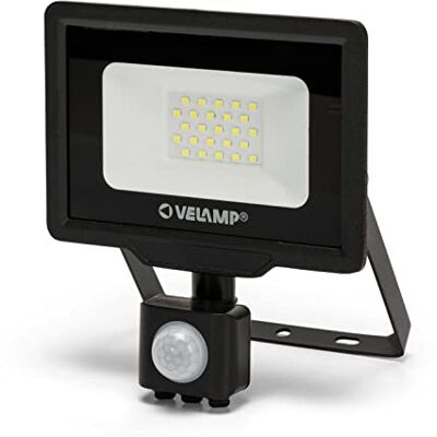 Velamp PADLIGHT5 Proyector LED SMD 20W IP44 Negro 4000K con IR Velamp PADLIGHT5 Proyector LED SMD 20W IP44 Negro 4000K con IR