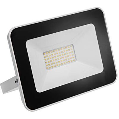 GTV lighting Foco LED iLUX, 30 W, 2400 lm, CA 220-240 V, 50/60 Hz, PF>0,9, RA>80, IP65, 120°, 6400 K, color blanco GTV lighting Foco LED iLUX, 30 W, 2400 lm, CA 220-240 V, 50/60 Hz, PF>0,9, RA>80, IP65, 120°, 6400 K, color blanco