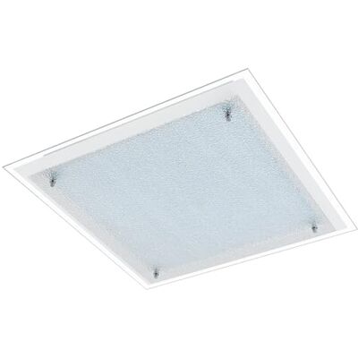 Eglo Priola Aplique, Integrado, 26.8 watts, Blanco y Cromo Eglo Priola Aplique, Integrado, 26.8 watts, Blanco y Cromo