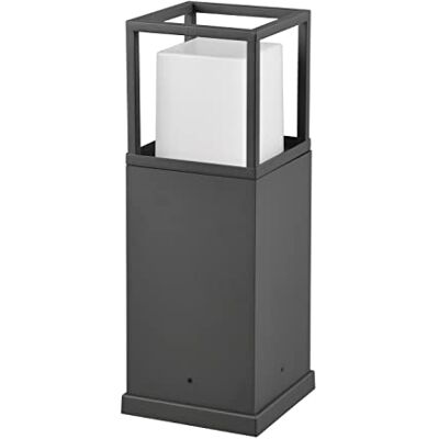 TRIO Leuchten Witham Lámpara LED para sendero exterior (metal, color antracita, plástico blanco, incluye LED de 14,5 W) TRIO Leuchten Witham Lámpara LED para sendero exterior (metal, color antracita, plástico blanco, incluye LED de 14,5 W)