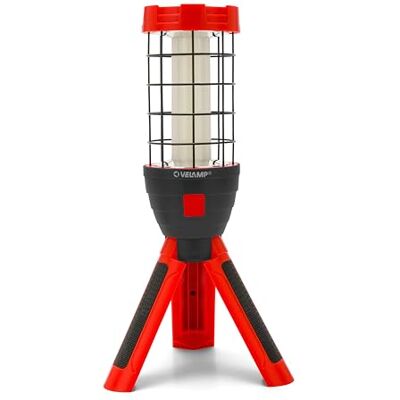 Velamp Foco de trabajo LED COB recargable Paul de 800 lúmenes – Luz difusa de 6500 K, regulable, incluye batería 18650 y cable USB – Diseño compacto en ABS Velamp Foco de trabajo LED COB recargable Paul de 800 lúmenes – Luz difusa de 6500 K, regulable, incluye batería 18650 y cable USB – Diseño compacto en ABS