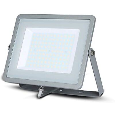 V-TAC PROYECTOR SLIM LED GREY COLOR 100W CHIP SAMSUNG COLOR COLOR 6400K VT-100-G V-TAC PROYECTOR SLIM LED GREY COLOR 100W CHIP SAMSUNG COLOR COLOR 6400K VT-100-G