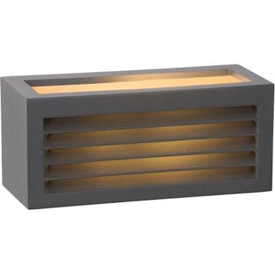 LUCIDE DIMO Lámpara de pared Dentro/Fuera 1xE27 IP54 Antracita LUCIDE DIMO Lámpara de pared Dentro/Fuera 1xE27 IP54 Antracita