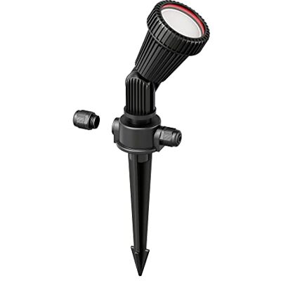 ledscom.de Foco de jardín con pincho de suelo PIRK para uso exterior, IP44, negro, incl. LED GU10 630lm blanco cálido ledscom.de Foco de jardín con pincho de suelo PIRK para uso exterior, IP44, negro, incl. LED GU10 630lm blanco cálido