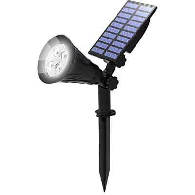 Sun Foco Solar, Impermeable Luces Solares Exterior, Luz de Jardín, 2 Modos de Iluminación Opcionales, ángulo de 180° Ajustable, Luz de Proyecto Solar para Jardín, Entrada, Camino. (6000K) Sun Foco Solar, Impermeable Luces Solares Exterior, Luz de Jardín, 2 Modos de Iluminación Opcionales, ángulo de 180° Ajustable, Luz de Proyecto Solar para Jardín, Entrada, Camino. (6000K)