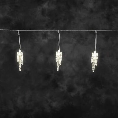 Konstsmide Icicle lightset 20 LED 20lámpara(s) Adecuado para Uso en Exteriores LED Transparente Iluminación Decorativa (20 lámpara(s), LED, Blanco cálido, Transparente, 8,8 m, 1,02 kg) Konstsmide Icicle lightset 20 LED 20lámpara(s) Adecuado para Uso en Exteriores LED Transparente Iluminación Decorativa (20 lámpara(s), LED, Blanco cálido, Transparente, 8,8 m, 1,02 kg)