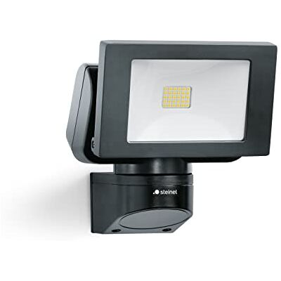 Steinel LS 150 Foco LED para exteriores, en color negro, con consumo de 14,7 W, intensidad de 1375 lúmenes, cabezal orientable, grado de protección IP44 y luz blanca neutra (4000 K) Steinel LS 150 Foco LED para exteriores, en color negro, con consumo de 14,7 W, intensidad de 1375 lúmenes, cabezal orientable, grado de protección IP44 y luz blanca neutra (4000 K)