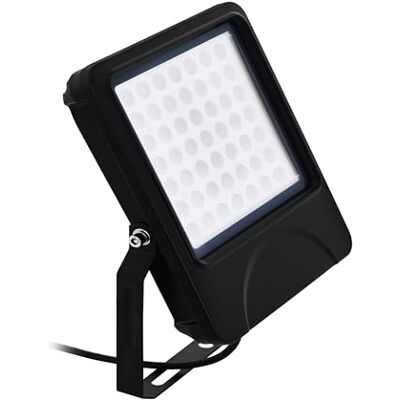 Eglo LED Foco Gambettola, lámpara exterior con soporte, luz de punto para exterior en aluminio antracita, vidrio transparente, luz fría, IP66, 27,5 x 32,5 cm Eglo LED Foco Gambettola, lámpara exterior con soporte, luz de punto para exterior en aluminio antracita, vidrio transparente, luz fría, IP66, 27,5 x 32,5 cm