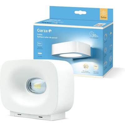 Garza LED APLIQUE SOLAR DANA 700LM 40K Garza LED APLIQUE SOLAR DANA 700LM 40K