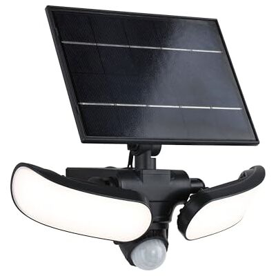 Paulmann Foco solar solar para exteriores, IP65, 3000 K, USB, PIR, antracita Paulmann Foco solar solar para exteriores, IP65, 3000 K, USB, PIR, antracita