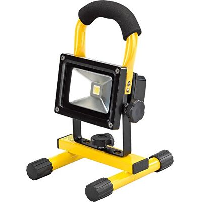Draper – COB lámpara de trabajo LED con batería recargable, 10 W, multicolor, 800 lm Draper – COB lámpara de trabajo LED con batería recargable, 10 W, multicolor, 800 lm