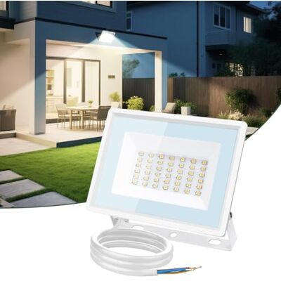 Aigostar Foco LED Exterior 30w,2510LM Foco Proyector,IP65 Impermeable Luz de Seguridad,Natural 4000K Luces led exterior, Para Jardín, Patio,Garaje, e Aigostar Foco LED Exterior 30w,2510LM Foco Proyector,IP65 Impermeable Luz de Seguridad,Natural 4000K Luces led exterior, Para Jardín, Patio,Garaje, e