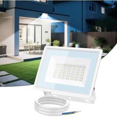 Aigostar Foco LED Exterior 30w,2510LM Foco Proyector,IP65 Impermeable Luz de Seguridad,Luz blanca 6500K Luces led exterior, Para Jardín, Patio,Garaje, etc Aigostar Foco LED Exterior 30w,2510LM Foco Proyector,IP65 Impermeable Luz de Seguridad,Luz blanca 6500K Luces led exterior, Para Jardín, Patio,Garaje, etc
