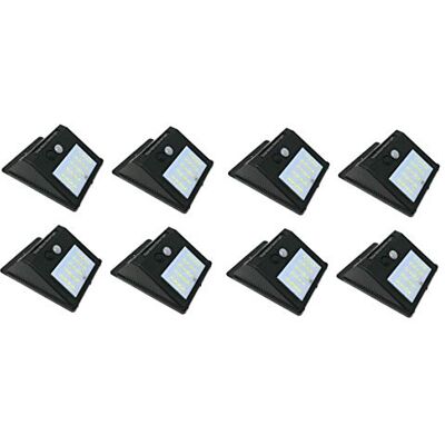 tempo di saldi 8 x Faro 20 LED con panel solar y sensor de movimiento foco crepuscular tempo di saldi 8 x Faro 20 LED con panel solar y sensor de movimiento foco crepuscular