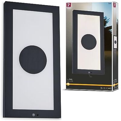 Paulmann LED Panel Solar Taija IP44 300 * 600 200 lm detector de movimientos, cuadrado, incl. 1x1,8 W, luz solar, antracita, solar, metal, 3000 K Paulmann LED Panel Solar Taija IP44 300 * 600 200 lm detector de movimientos, cuadrado, incl. 1x1,8 W, luz solar, antracita, solar, metal, 3000 K