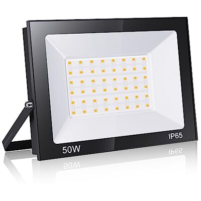 loyal Foco Exterior 50W, Alto Brillo 5000LM Proyector Exterior Iluminación 6000K Blanco Frío, Luz de Seguridad Impermeable IP65, Lampara Pared Techo para Jardín Garaje Terrazas Parque loyal Foco Exterior 50W, Alto Brillo 5000LM Proyector Exterior Iluminación 6000K Blanco Frío, Luz de Seguridad Impermeable IP65, Lampara Pared Techo para Jardín Garaje Terrazas Parque